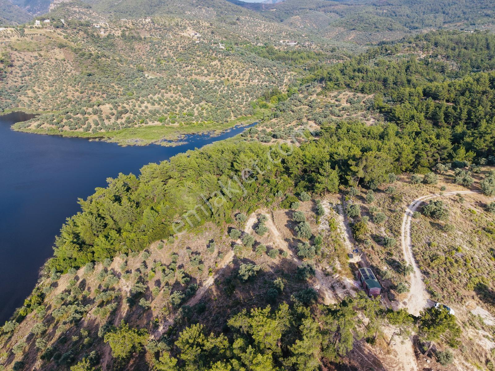 Doğadan Milas Yusufça Muhteşem Manzaralı Suyu Ve Yolu Olan Arazi - Görsel 28