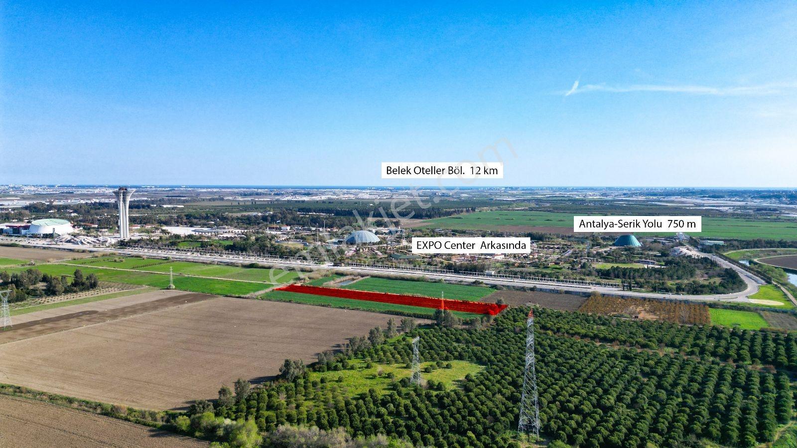 Aksu Solak Köyü Satılık Tarla Expo Center Dibinde 9440 M² - Görsel 19