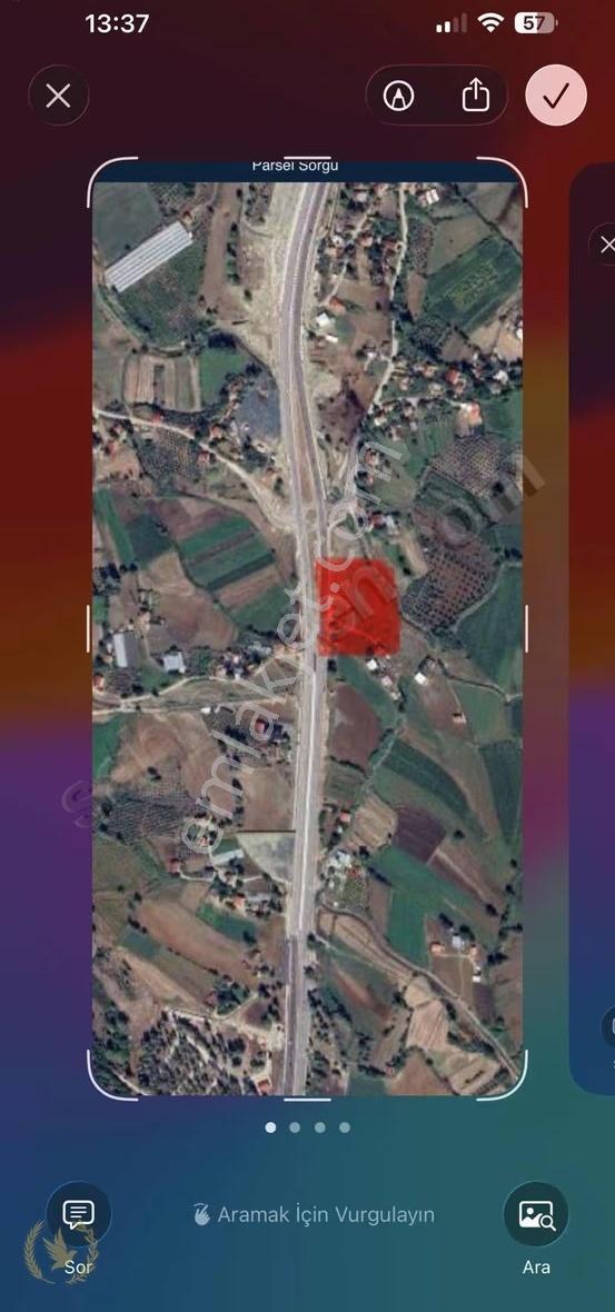 Seydikemer Çobanlar Sahil Kaş Yolu Cephe 8000mt Ticari Arsa Satı - Görsel 11