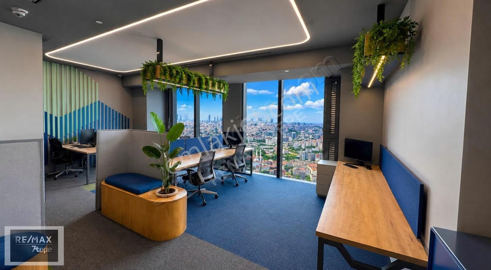Skyland Istanbul Ece Efe'den Kıralık Mavı Ofıs Mavı Manzara - Görsel 28