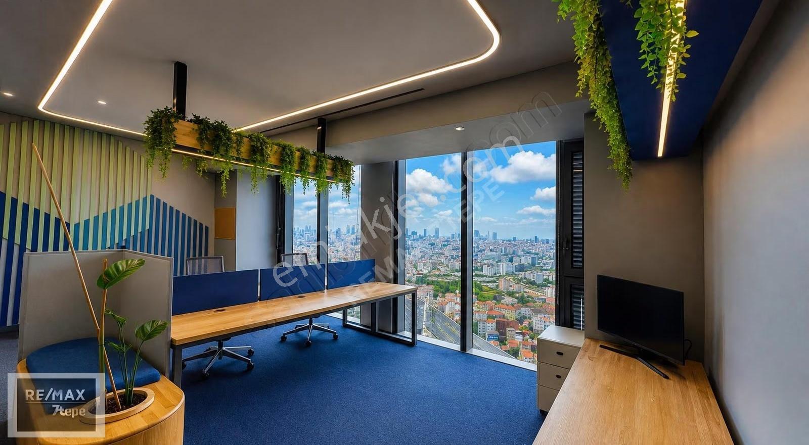 Skyland Istanbul Ece Efe'den Kıralık Mavı Ofıs Mavı Manzara - Görsel 7