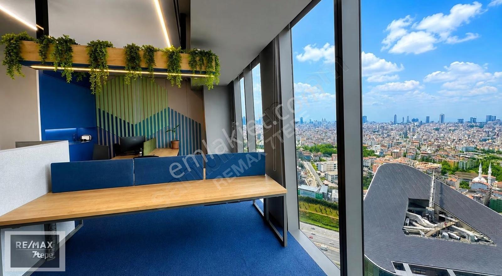 Skyland Istanbul Ece Efe'den Kıralık Mavı Ofıs Mavı Manzara - Görsel 16