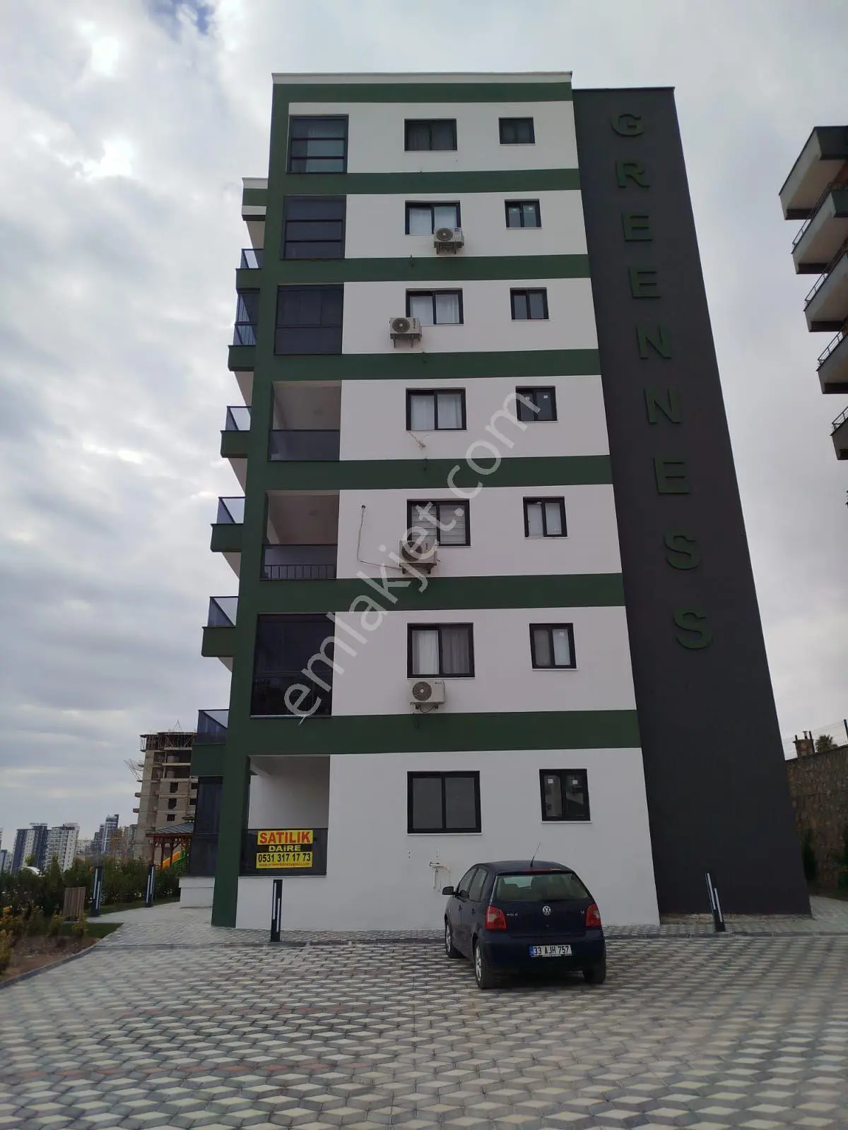 Mersin Erdemli Tırtar'da Deniz Manzaralı 1+1 Satılık Daire