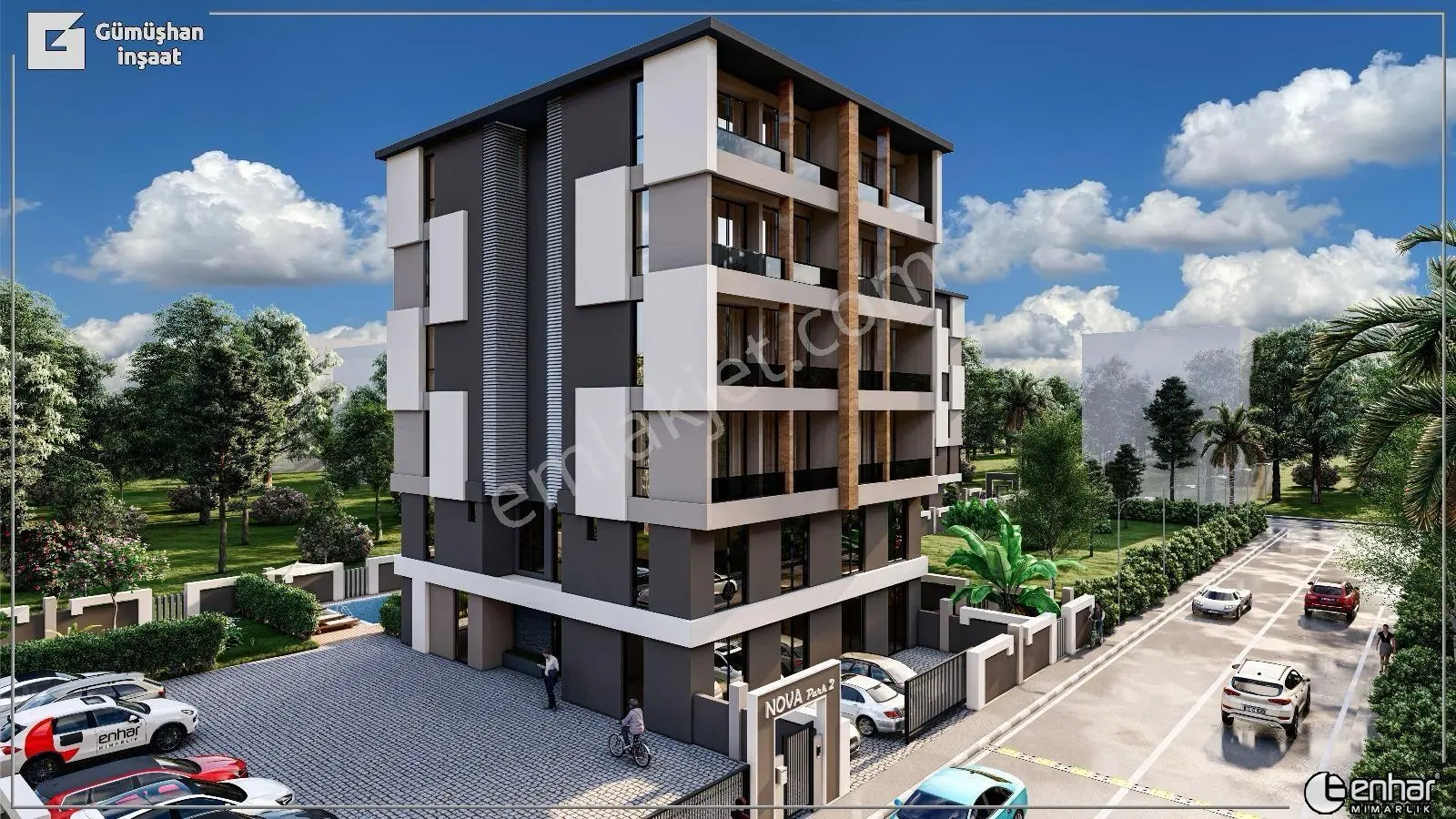 Havalimanı Yakını Özellikli Sitede 1+1 Satılık Daire - Görsel 15