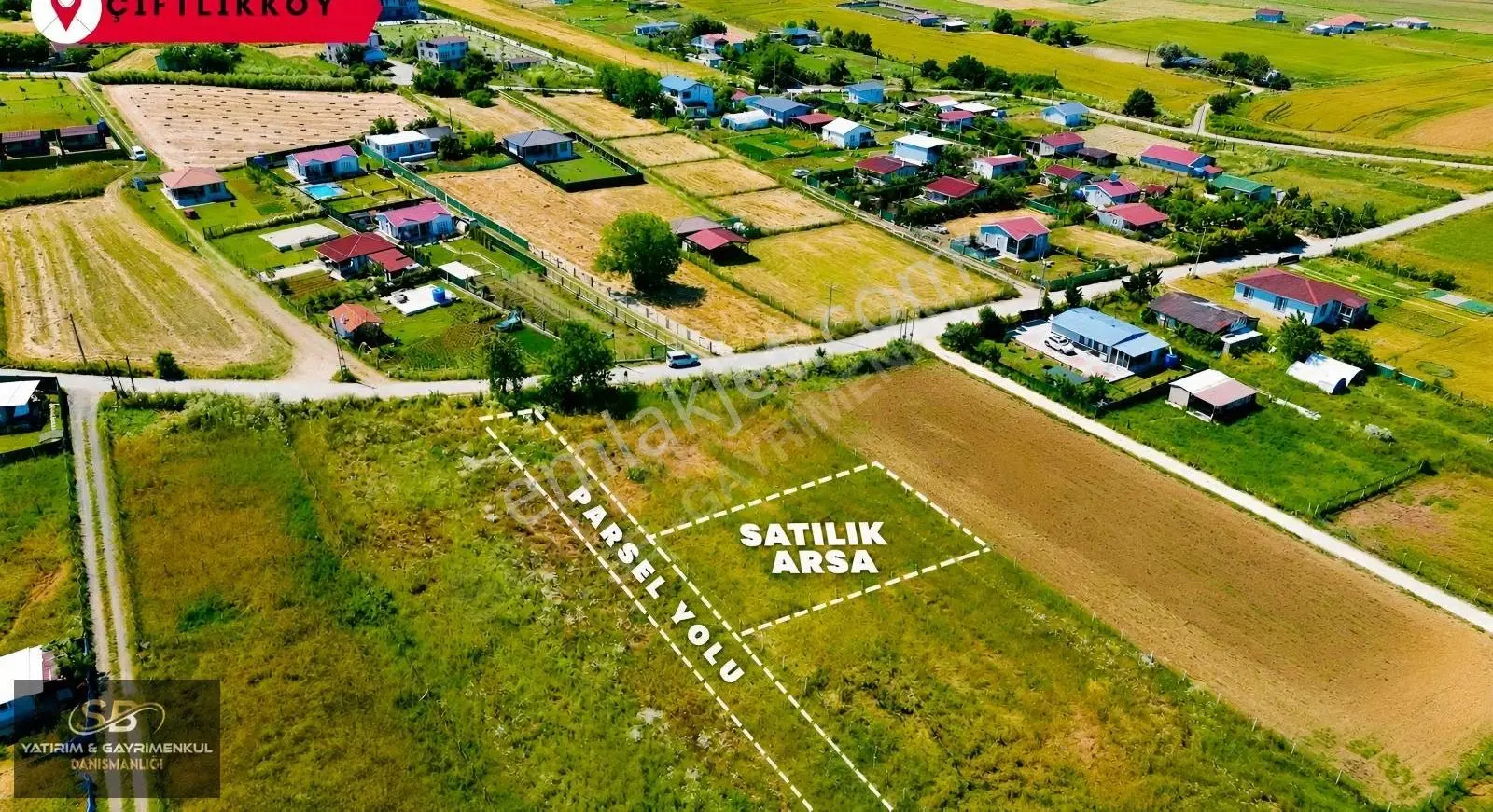 Çatalca Çiftlikköy'de Satılık 460 M² Arsa