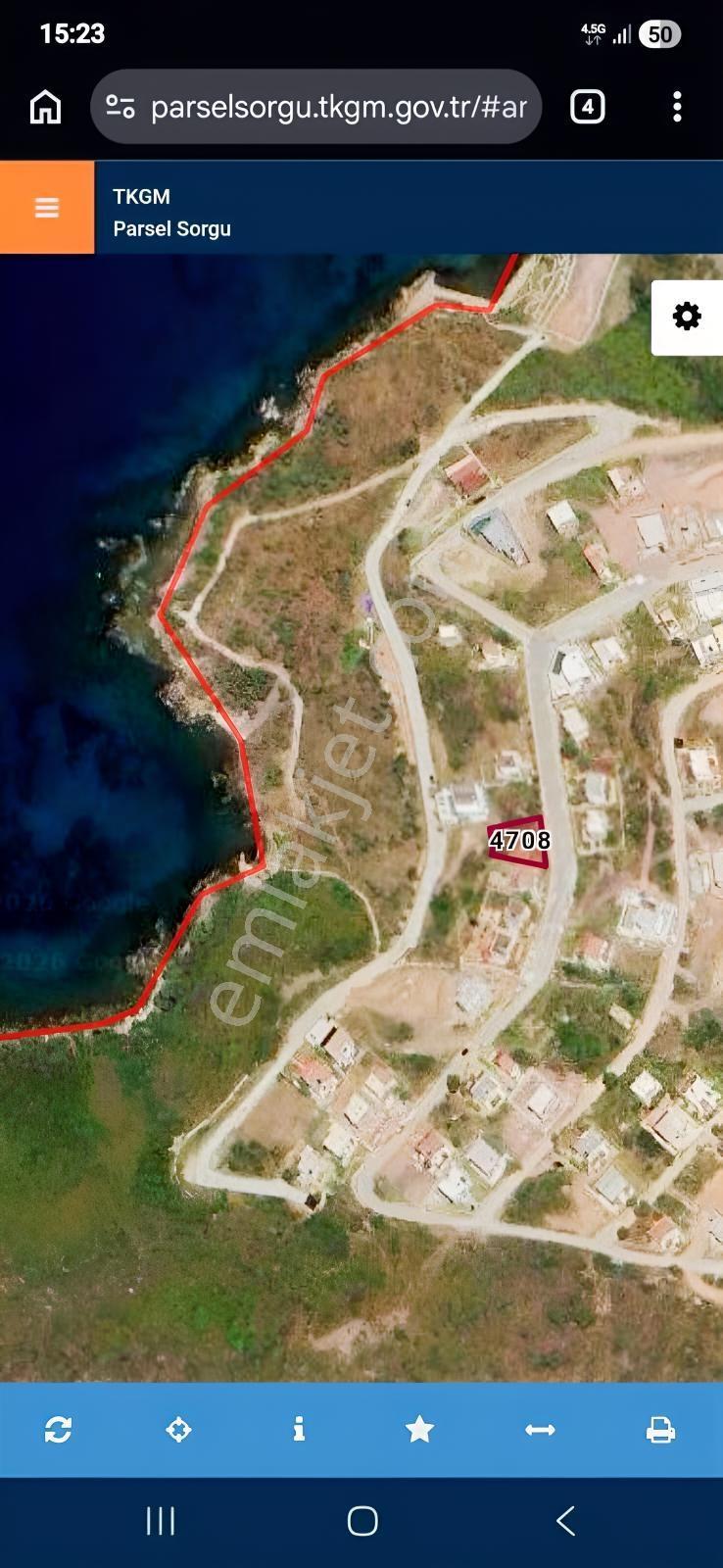 Milas'ta Süper Deniz Manzaralı Arsa - Görsel 10