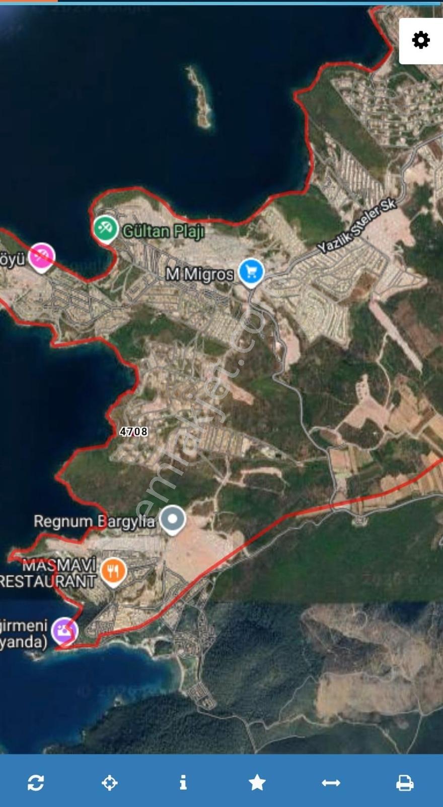 Milas'ta Süper Deniz Manzaralı Arsa - Görsel 3