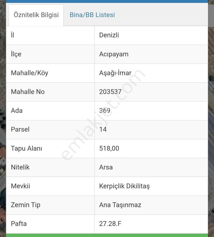 Acıpayam'da Denizli-antalya Yoluna Yakın Arsa - Görsel 2