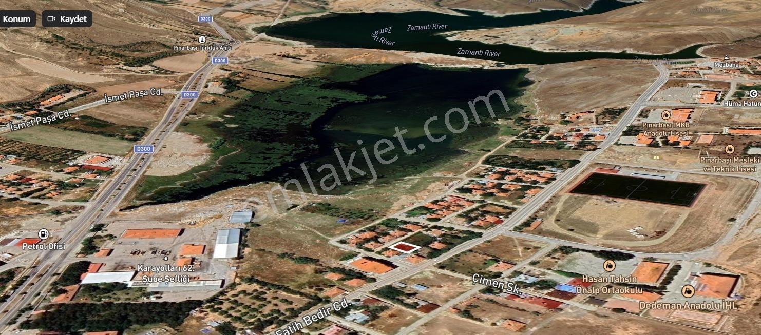 Pınarbaşı Hürriyette Emsal 0.40 Temiz Arsa. Yerleşim İçinde.