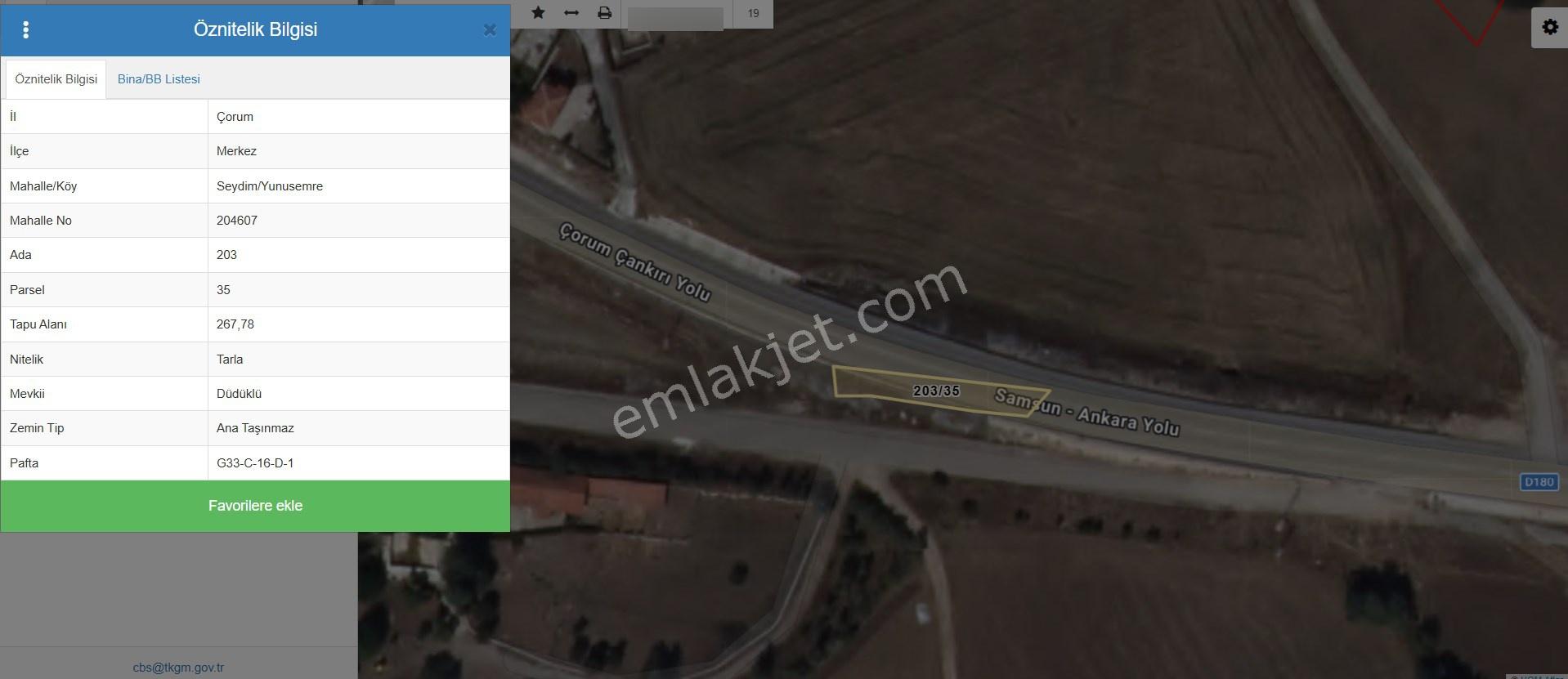 Çorum İskilip Yolu Seydim Göleti Yakını Tarla - Görsel 4