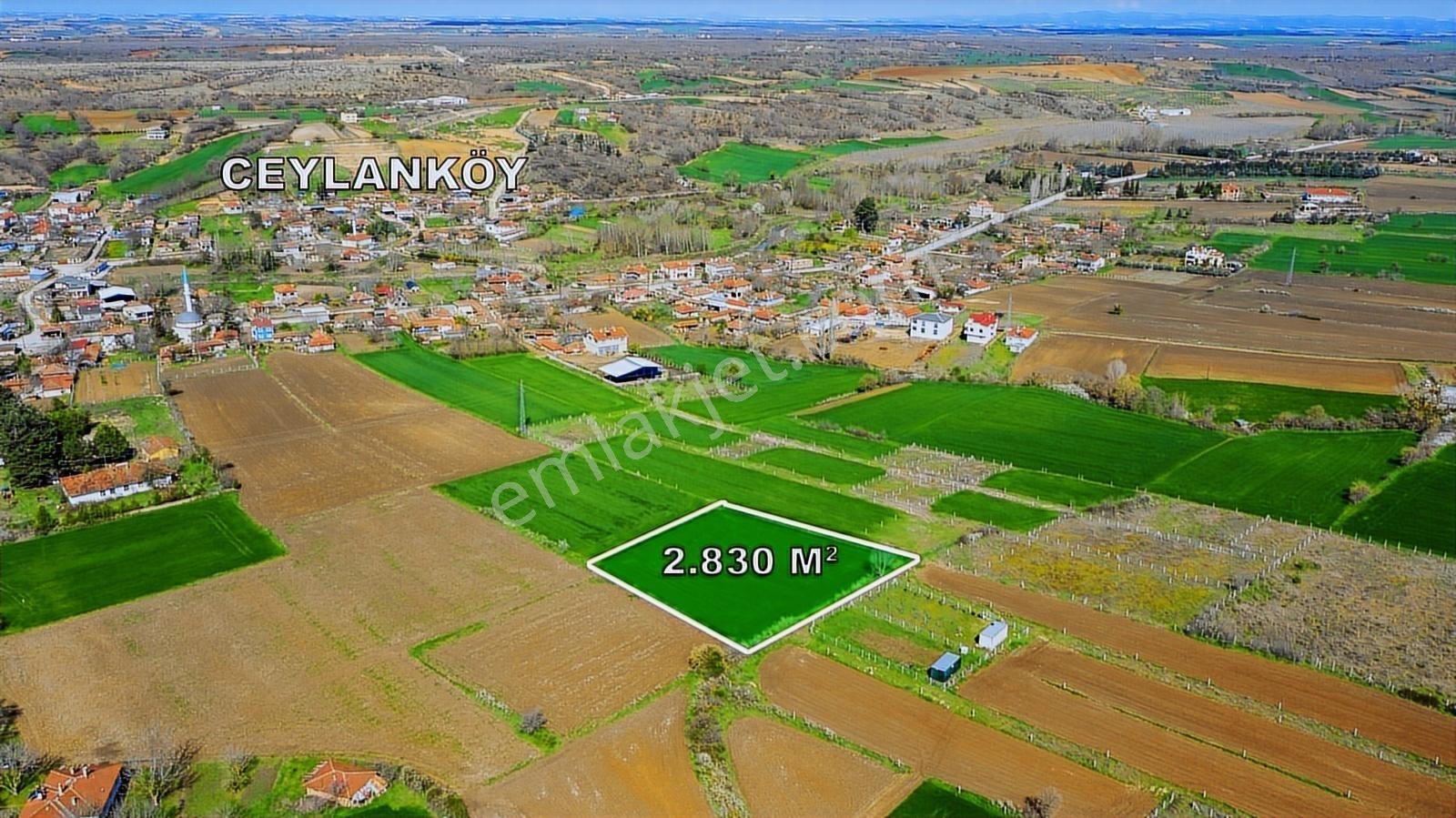 Lüleburgaz Ceylanköy'de 2830 M2 Özel Yolu Olan İmarlı Arsa - Görsel 34