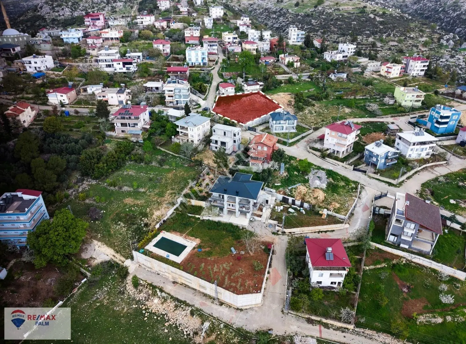 Remax Palm'den İnsu'da Deniz&şehir Manzaralı Villa İmarlı Arsa - Görsel 13