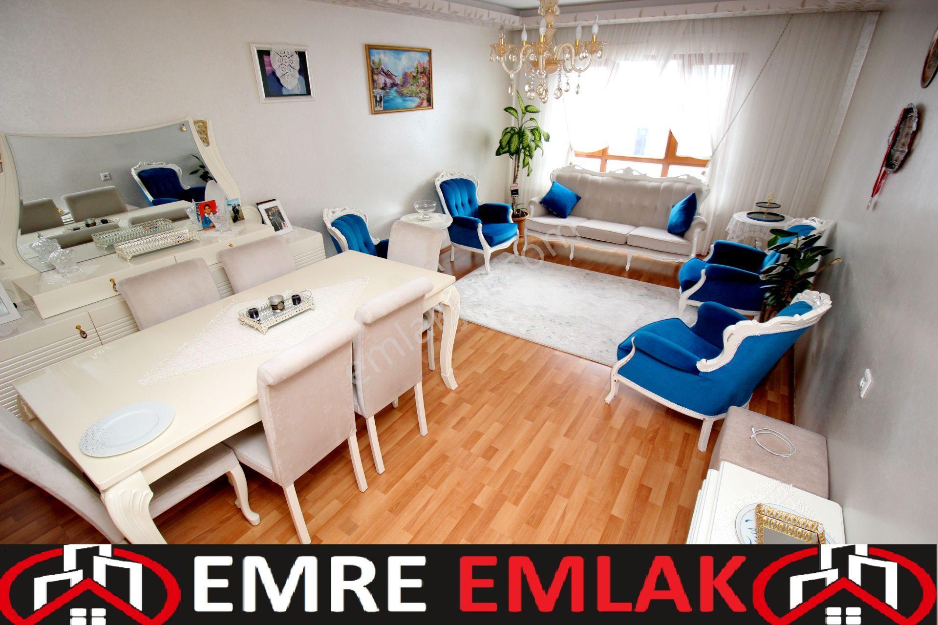 Emre Emlaktan Elvankent Atakent'te Geniş Ön Cephe 6+1 Satılık Teras