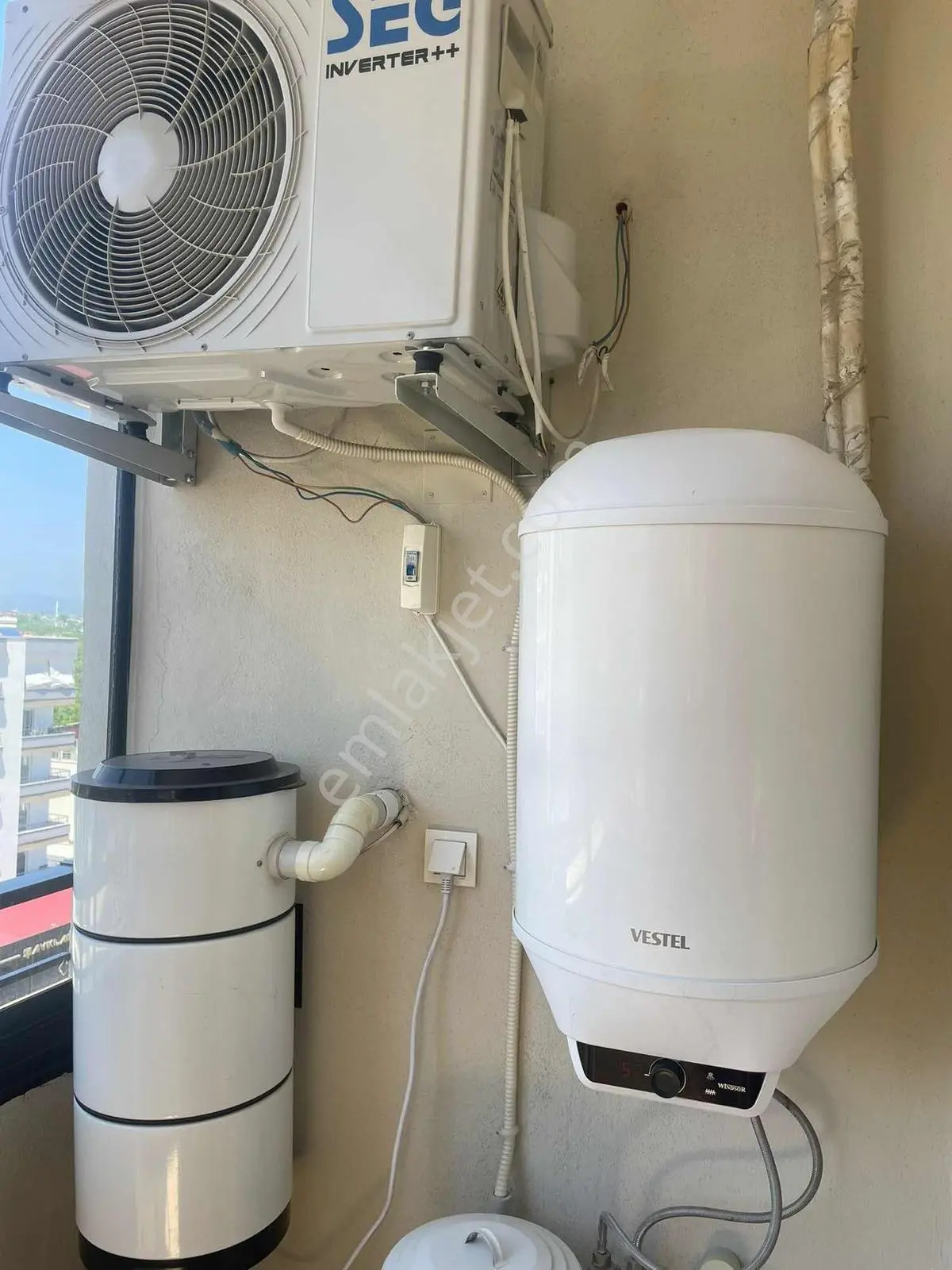 Kiralık 1+1 Site İçinde Erdemli Alata - Görsel 9