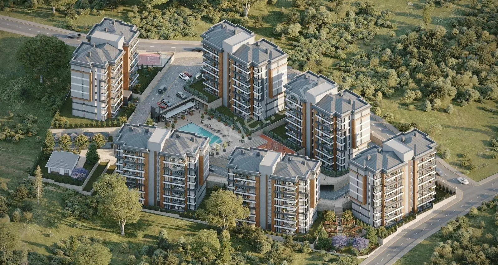 Panorama Yalıncak Sitesinde Satılık 4+1 Süper Lüks Daire