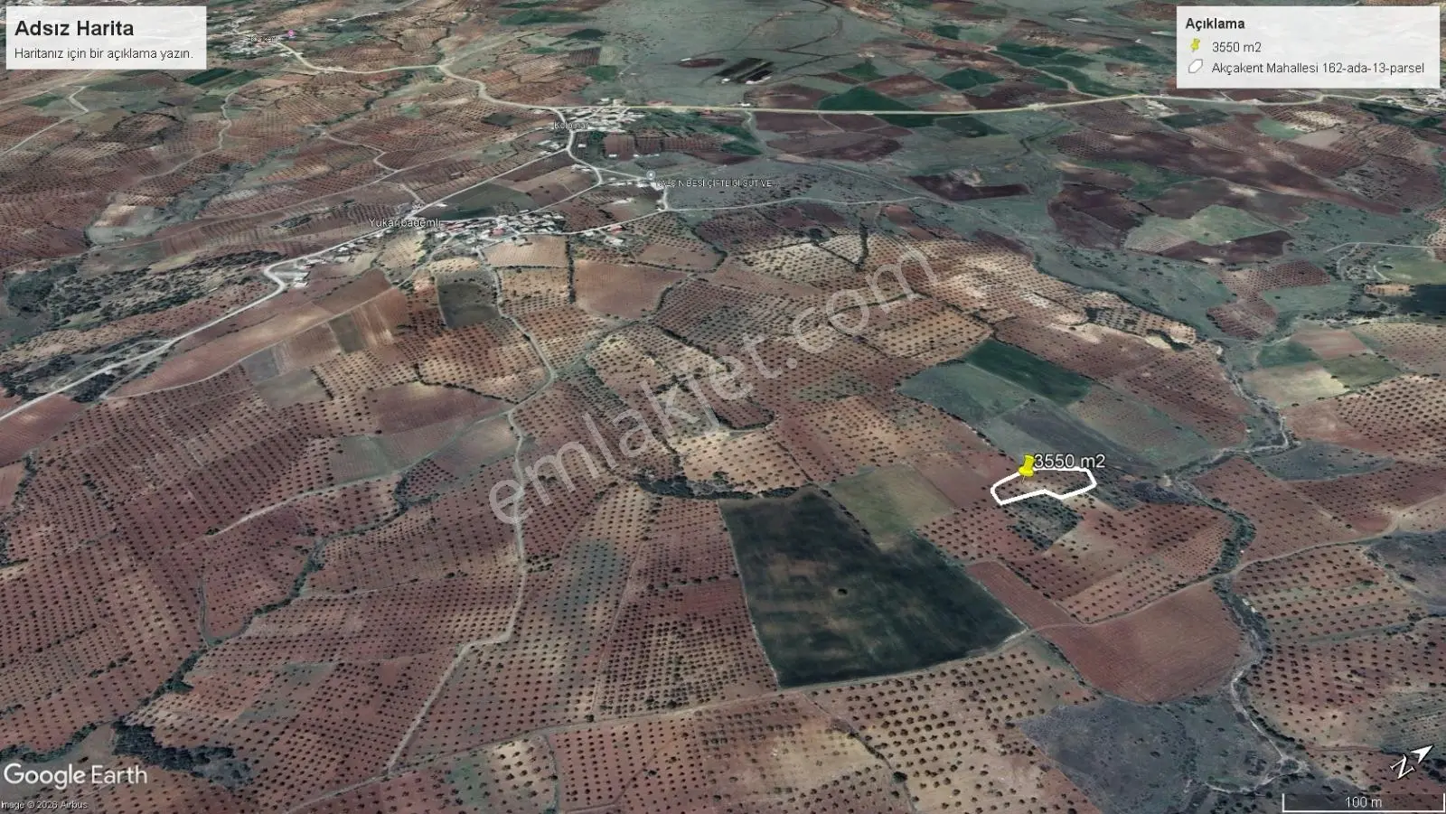 Kilis Musabeyli De Bakımlı 3550 M2 Zeytinlik Toprak Emlaktan - Görsel 10