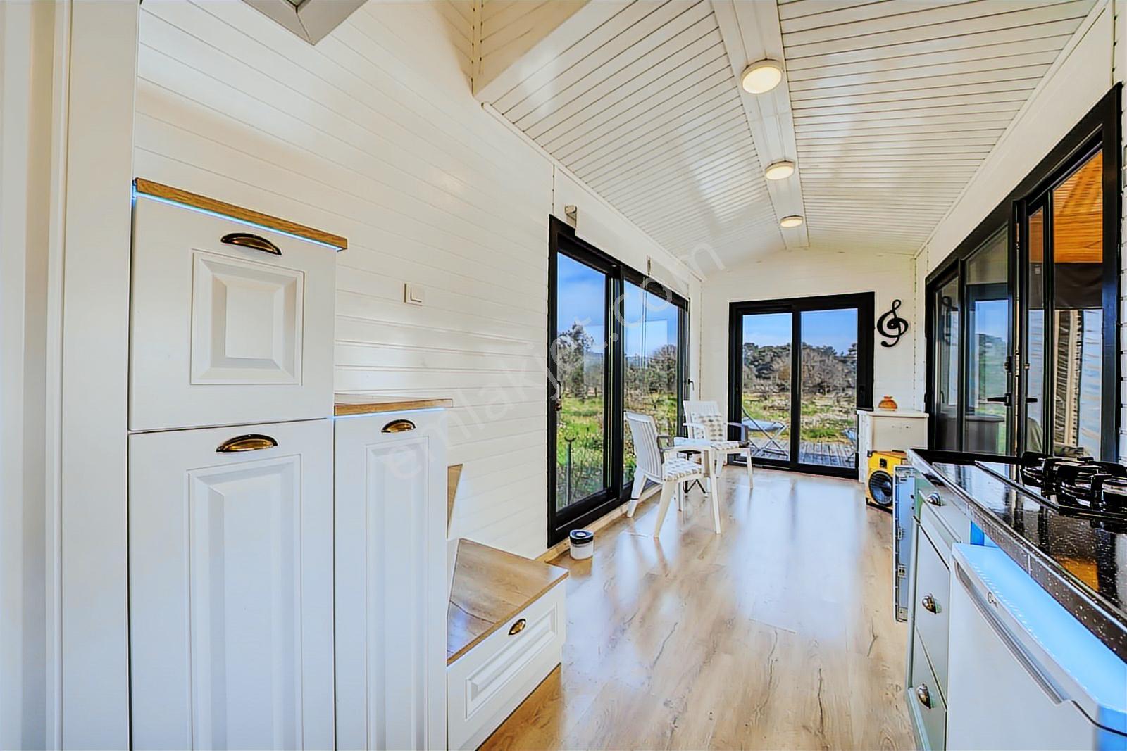 Urla Barbaros'ta Tiny House Hazır Kurulu | 465 M² Müstakil Tapu - Görsel 24