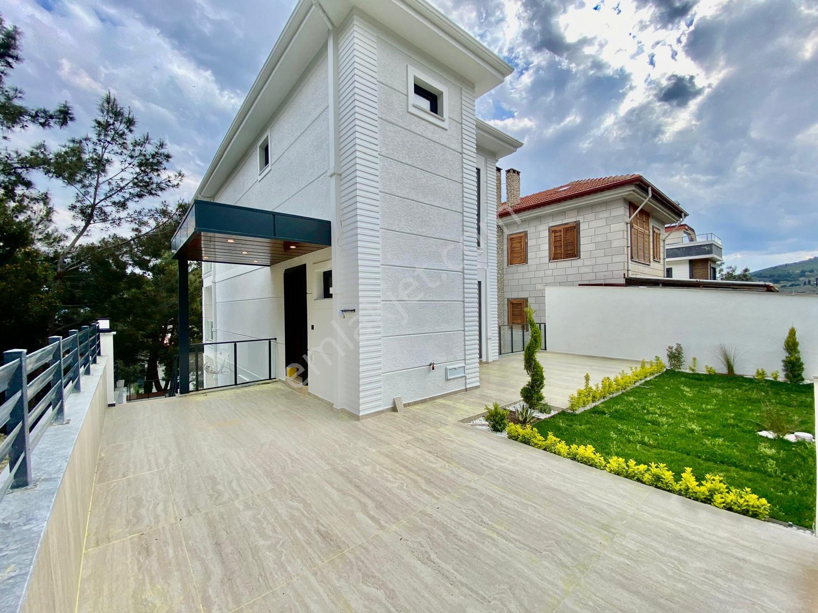 ꧁ay Emlaktan꧂güre'de Deniz Ve Dağ Manzaralı Satılık 4+1 Ultra Lüks Müstakil Ev - Görsel 34