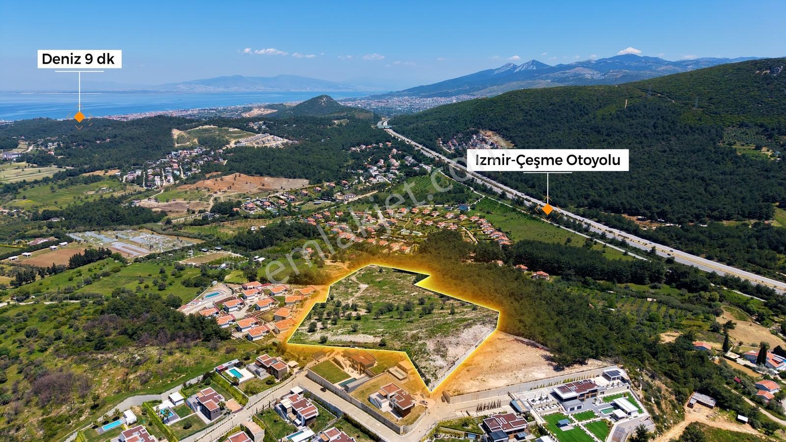 Urla Kekliktepede Prestijli Villa Projelerine Komşu 34.366 M² - Görsel 28