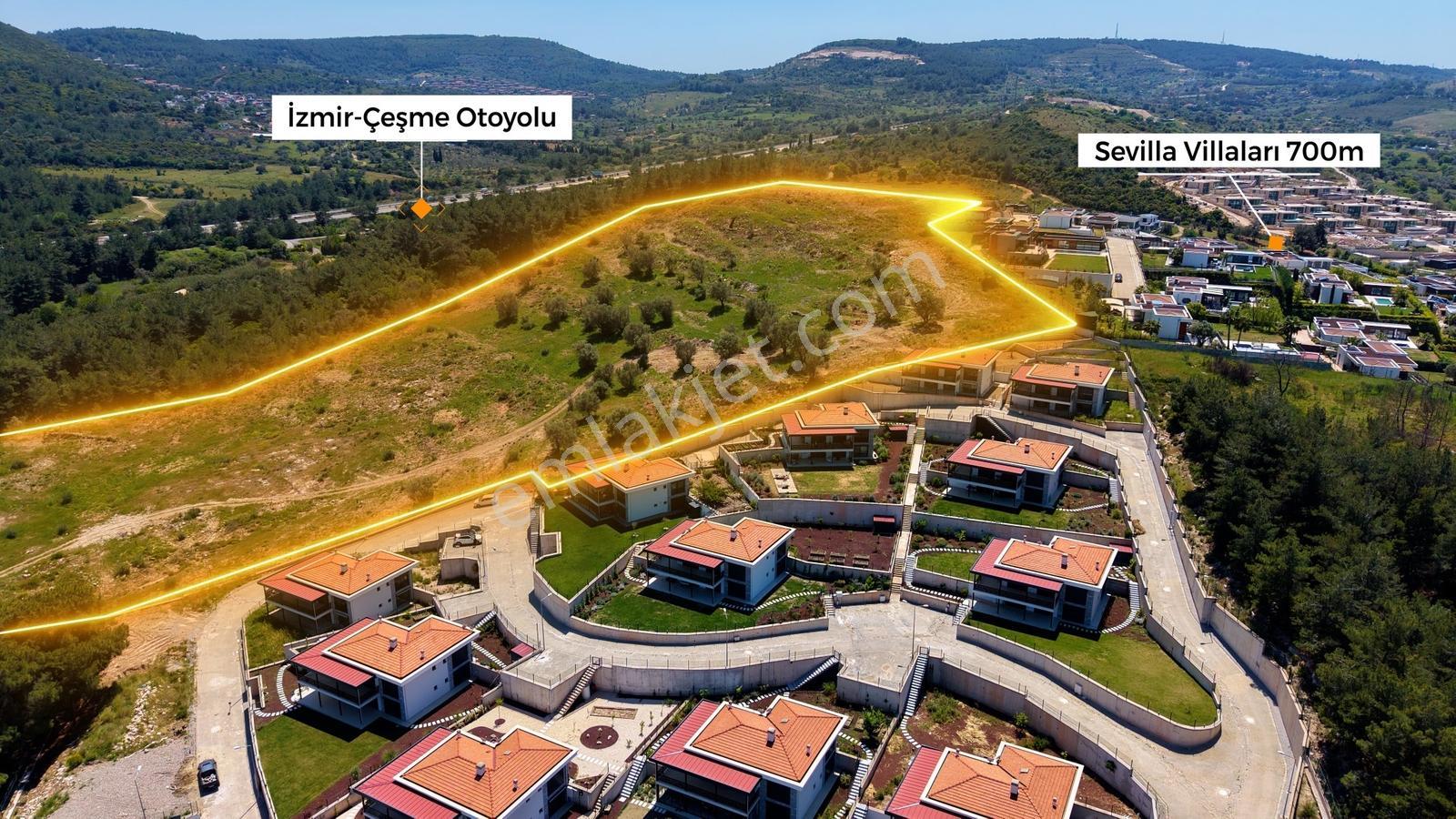 Urla Kekliktepede Prestijli Villa Projelerine Komşu 34.366 M² - Görsel 21