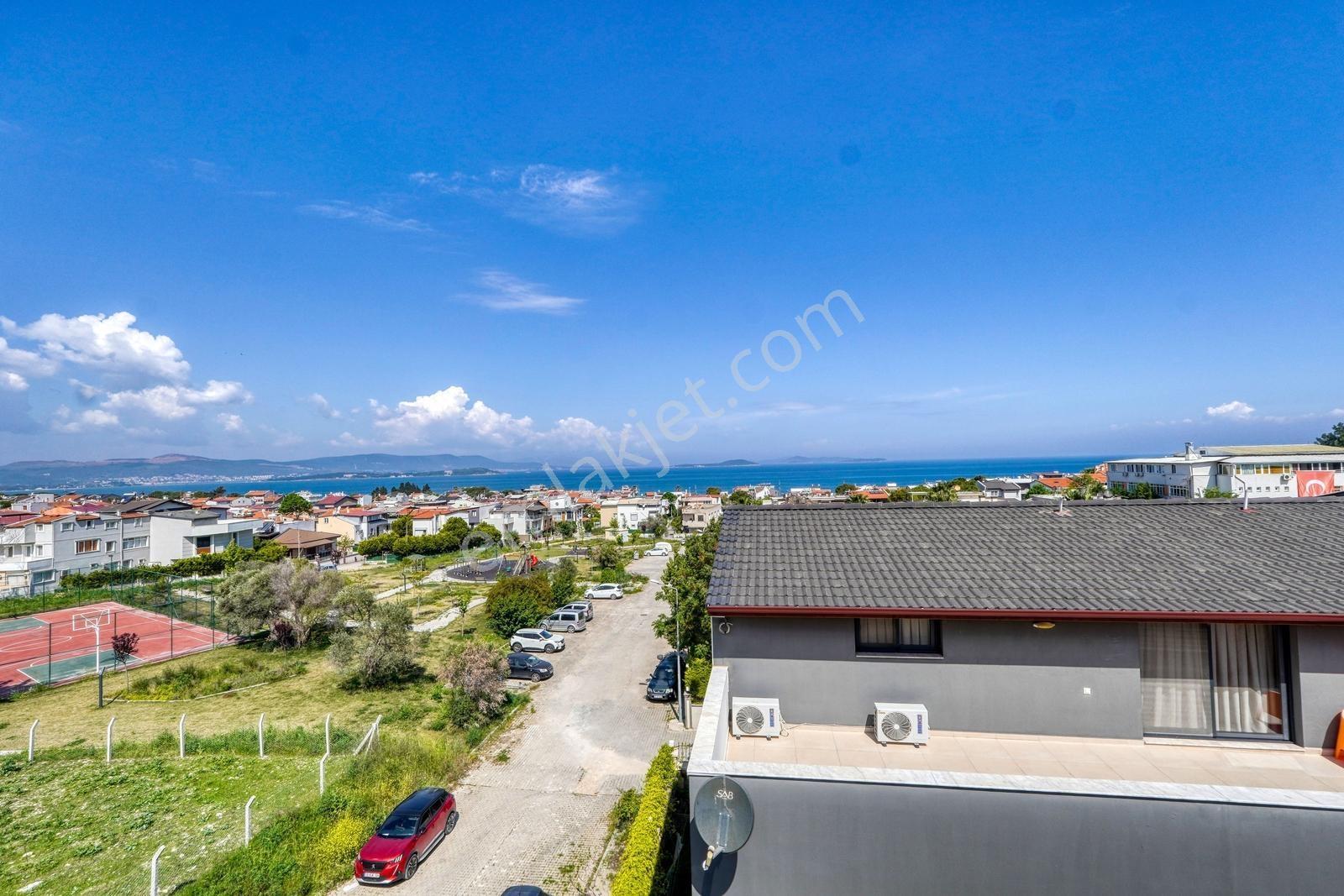Kalabak'ta Panoramik Deniz Manzarası, Asansör Ve 4+1 Bir Arada - Görsel 30
