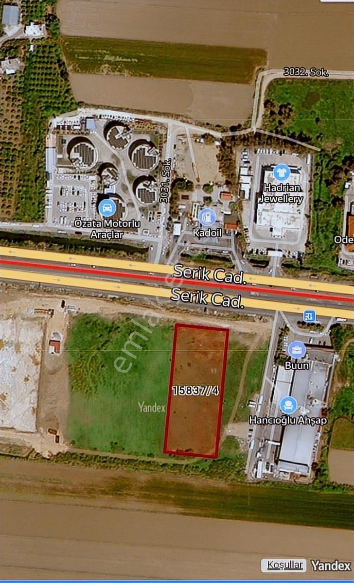 Antalya Serik Yoluna Cephe Satılık Ticari Arsa - Görsel 3