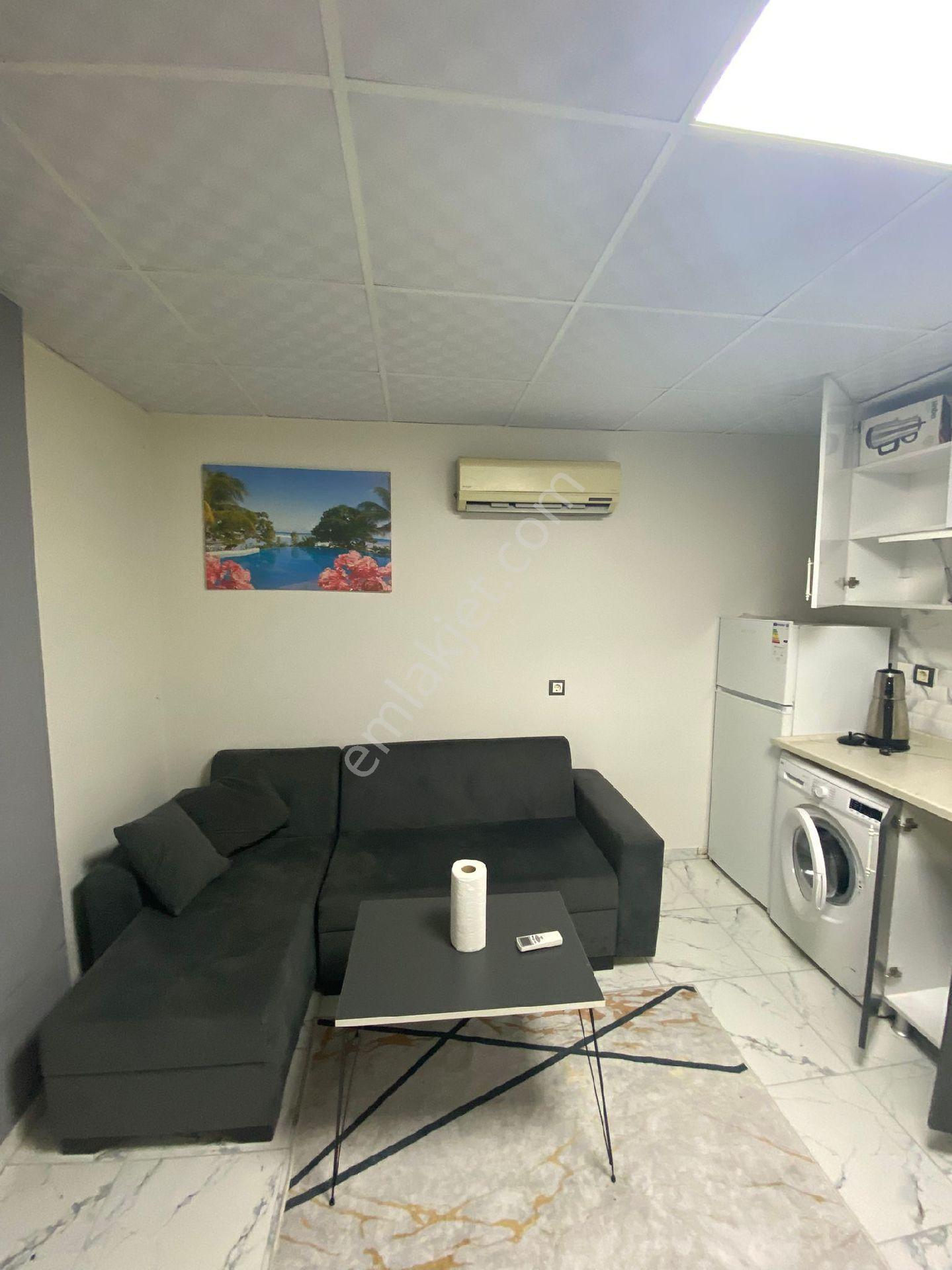 Mahfesığmaz Mahallesi'nde Yarı Bodrum Kat 1+1 Eşyalı Kiralık Daire - Görsel 8