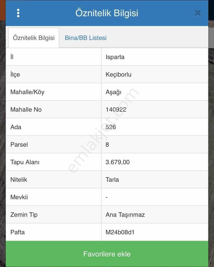 Keçiborlu İstanbul Antalya Yolu 1,5 Km Çift Cephe Satılık Arsa