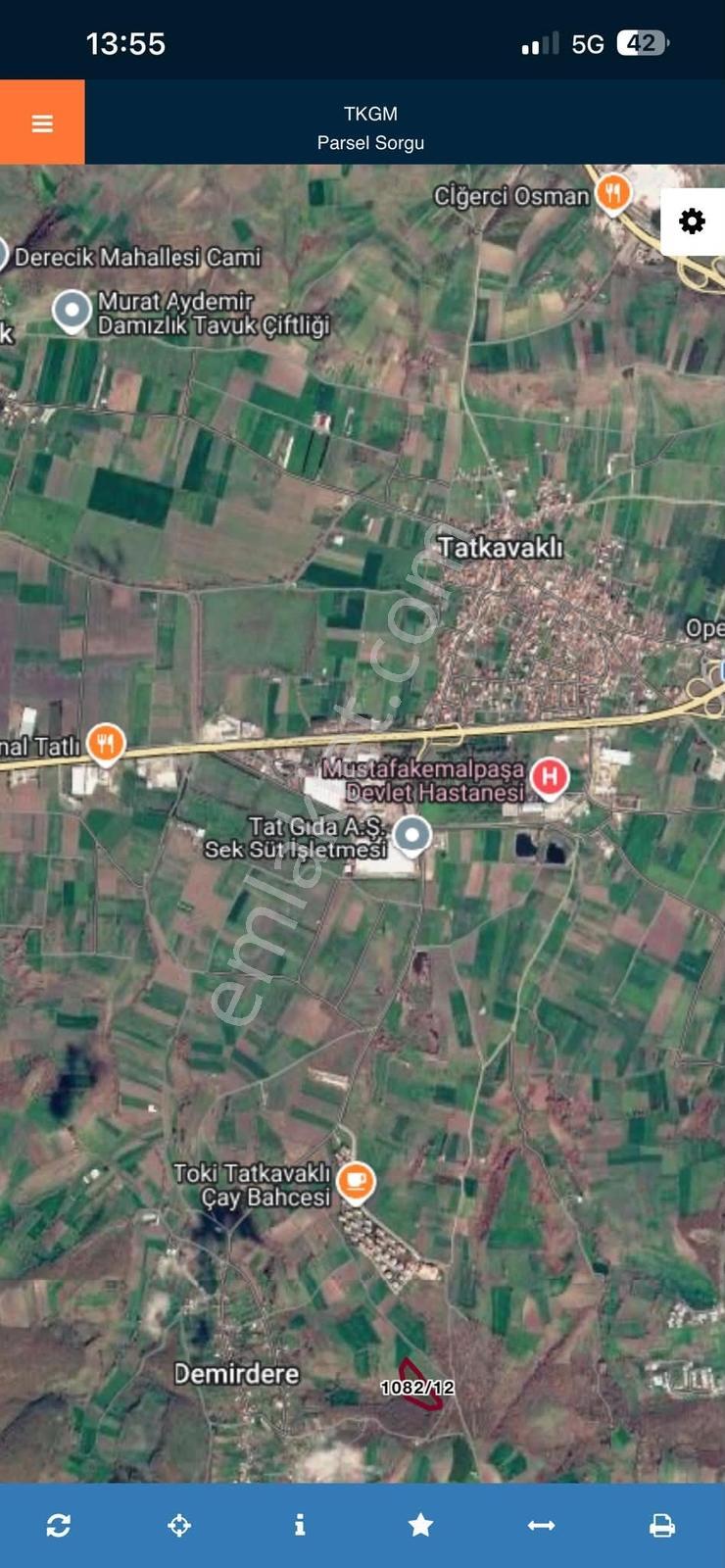 Bursa Gürsu İstiklal Fabrikalar Ve İmara Bitişik Satılık Arazi - Görsel 13