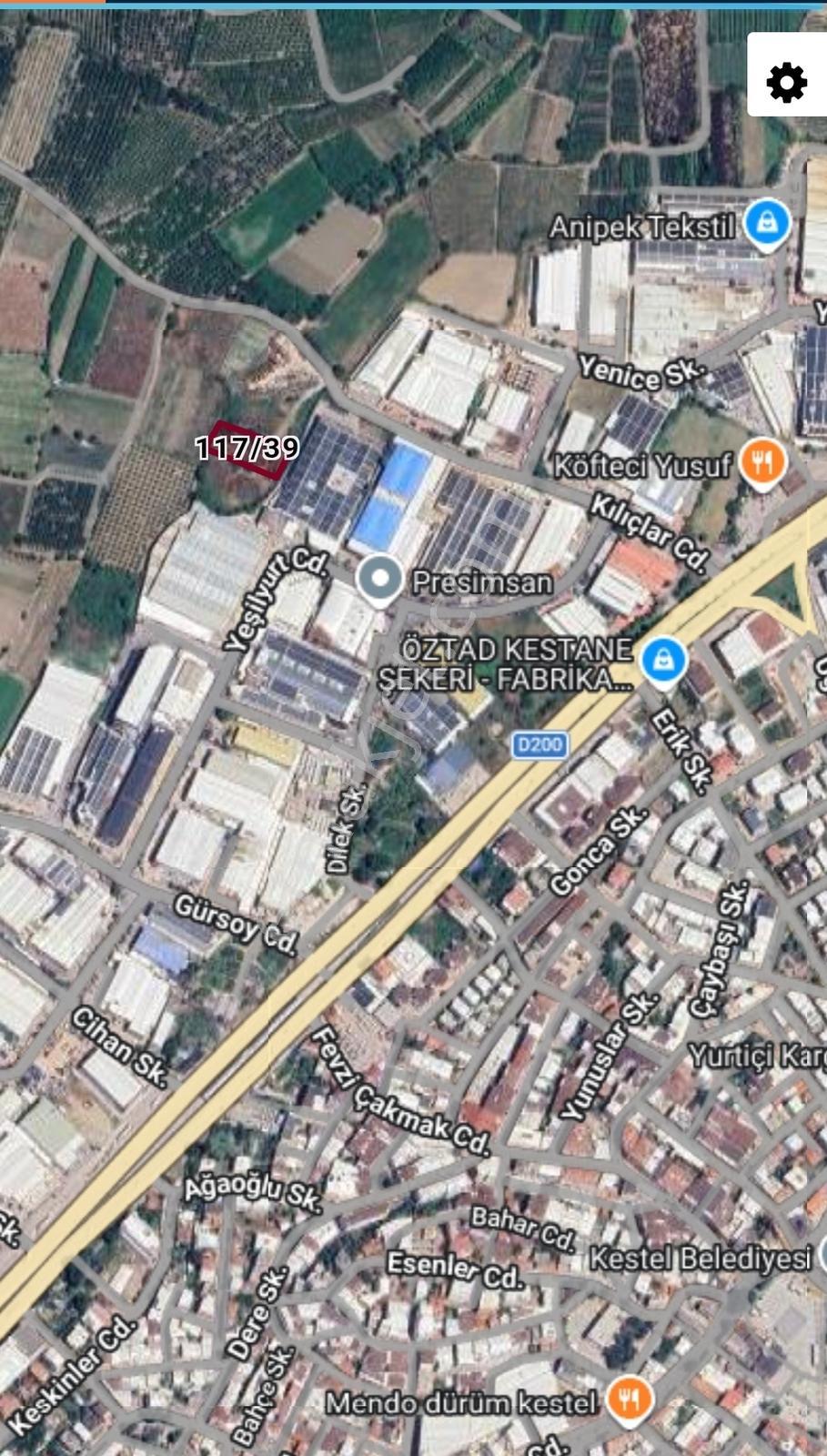 Bursa Gürsu İstiklal Fabrikalar Ve İmara Bitişik Satılık Arazi - Görsel 6