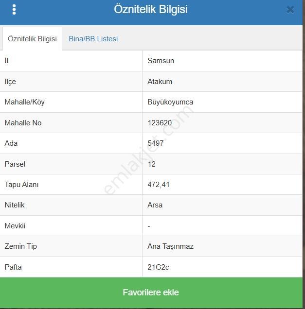 Atakum Büyükoyumca'da Deniz Manzaralı Satılık Fırsat Arsa - Görsel 6