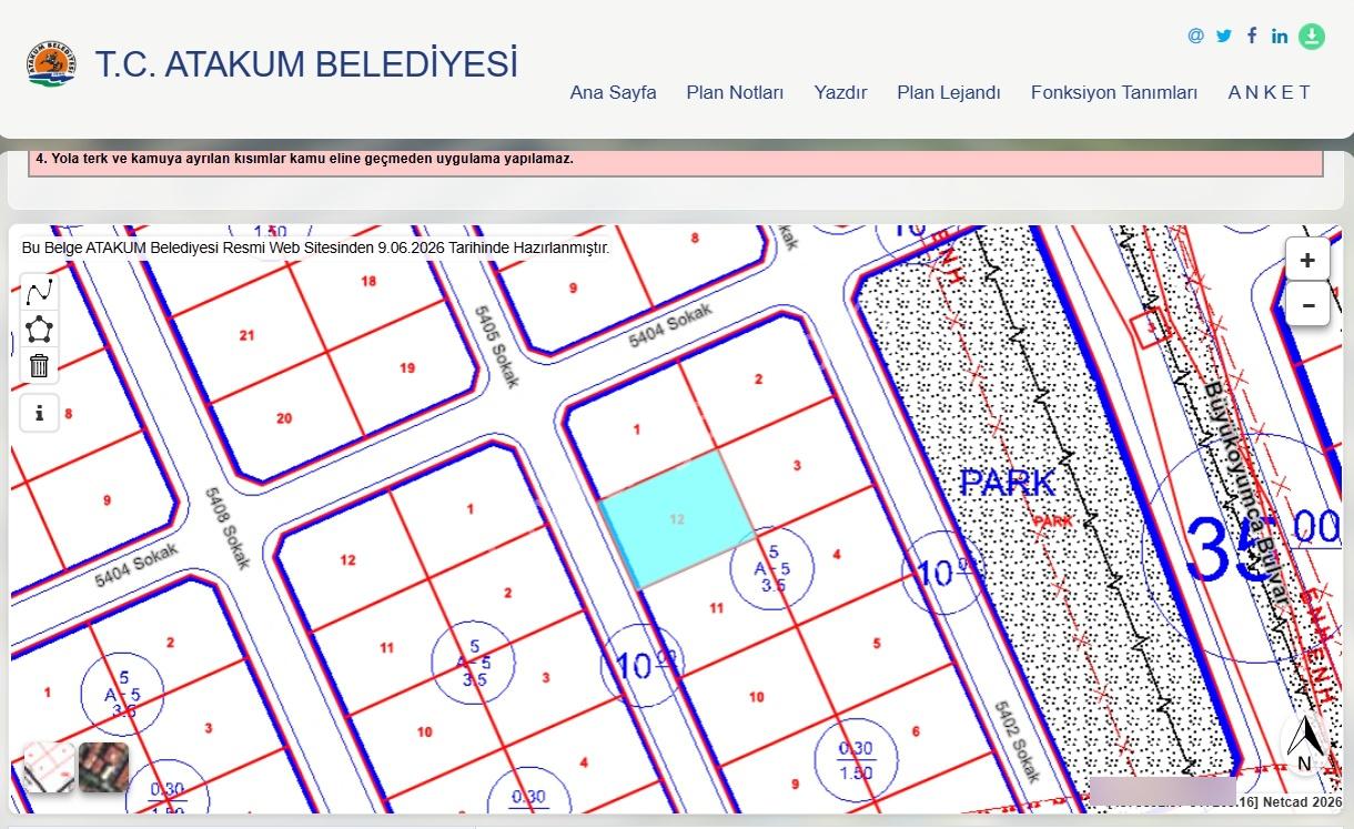 Atakum Büyükoyumca'da Deniz Manzaralı Satılık Fırsat Arsa - Görsel 2