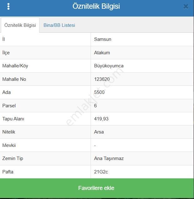 Büyükoyumca Bulvarı Üzeri Satılık Önü Açık Satılık Arsa - Görsel 3