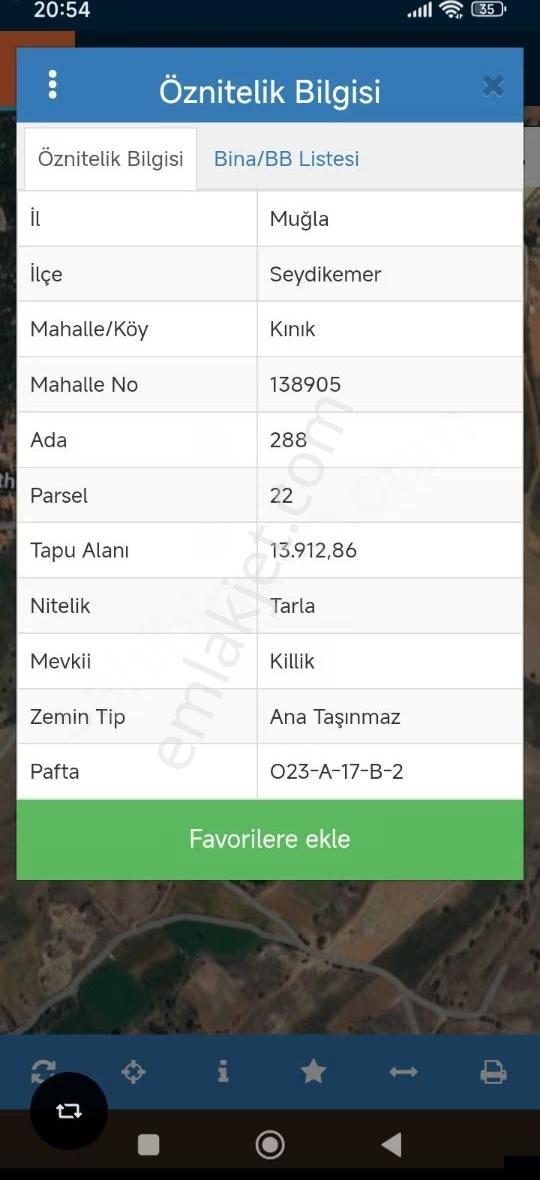 Fethiye Antalya Yoluna Yakın Yatırımlık Arazi - Görsel 2