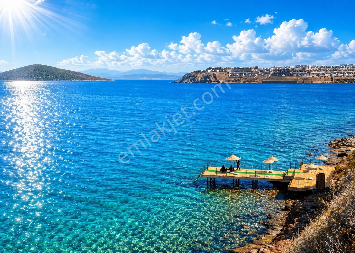 Bodrum Gündoğanda Denize Sıfır Özel Havuz Müstakil Yalı Lüks Ev - Görsel 5