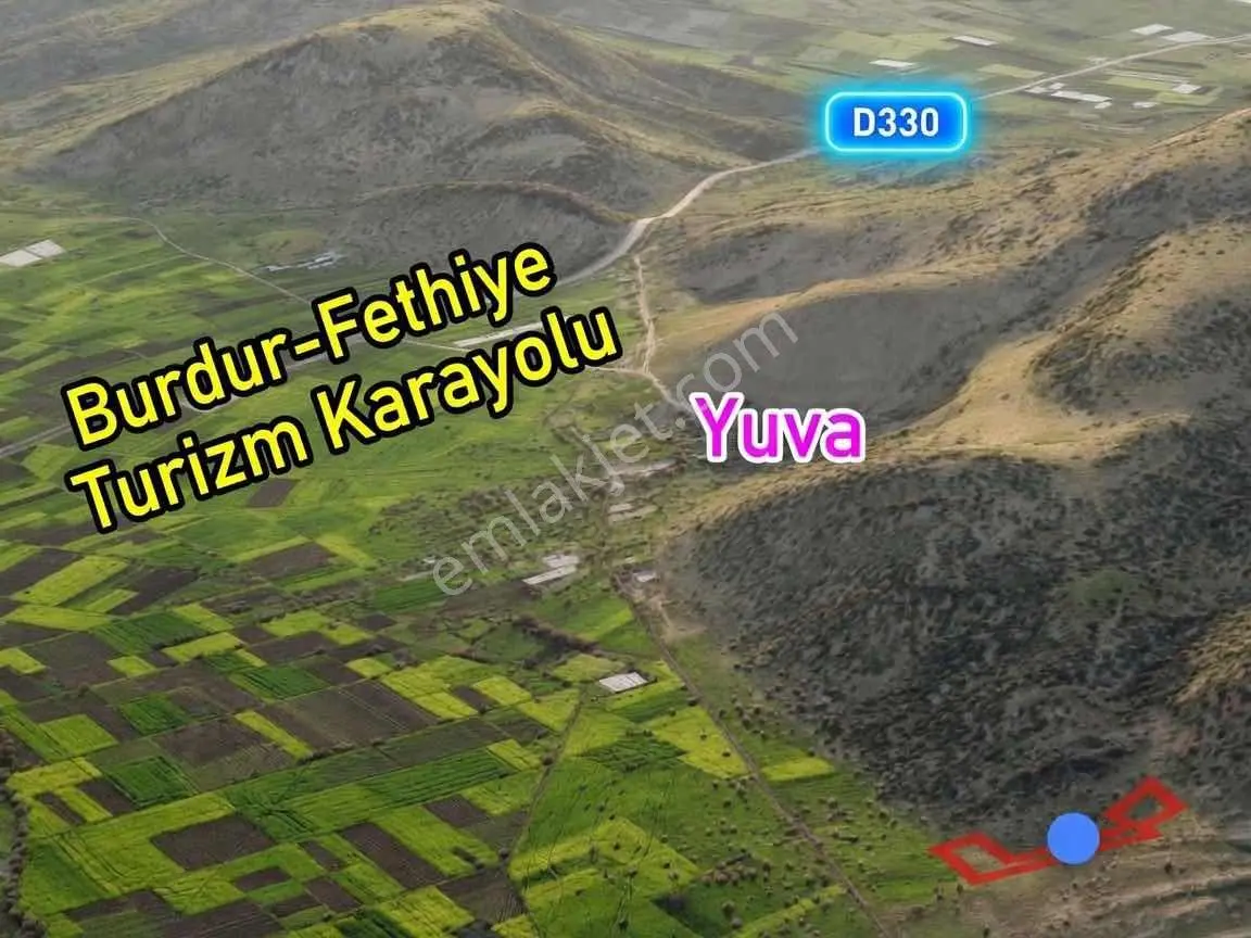 Tefenni Yuva 18.260 M² Müstakil Tapu | Uygun Fiyat | Yola Yakın - Görsel 13