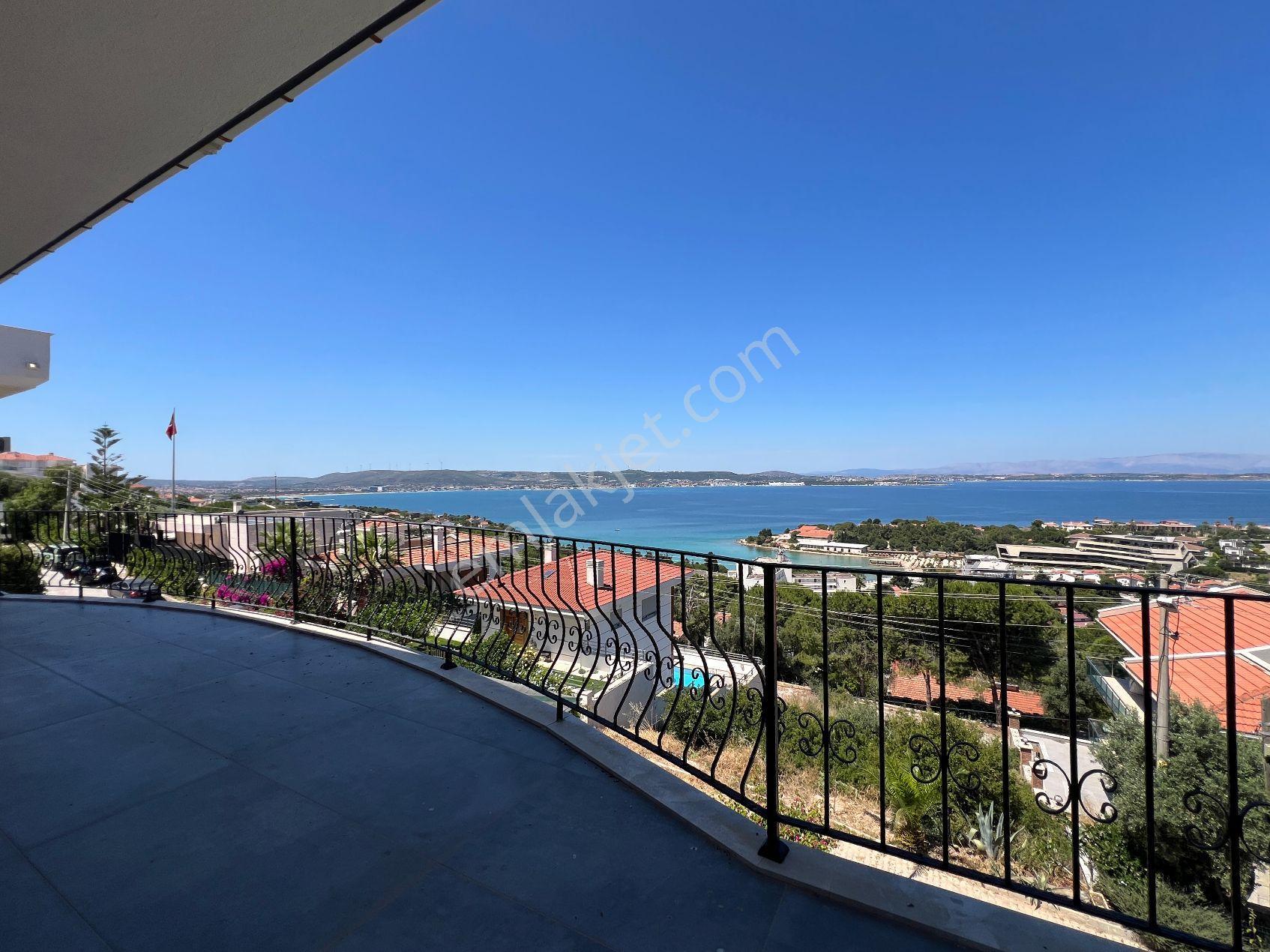 Çeşme Paşalimanı Deniz Manzaralı Havuzlu Müstakil Villa - Görsel 6