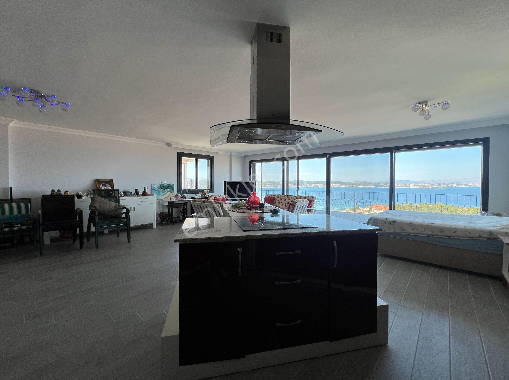Çeşme Paşalimanı Deniz Manzaralı Havuzlu Müstakil Villa - Görsel 15