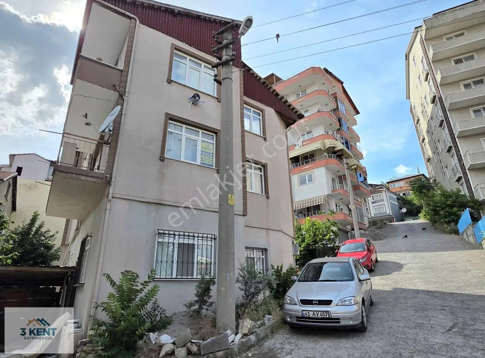 3kentten İzmit Yenişehir'de Merkezi Konumda Kiralık 2+1 Daire! - Görsel 5