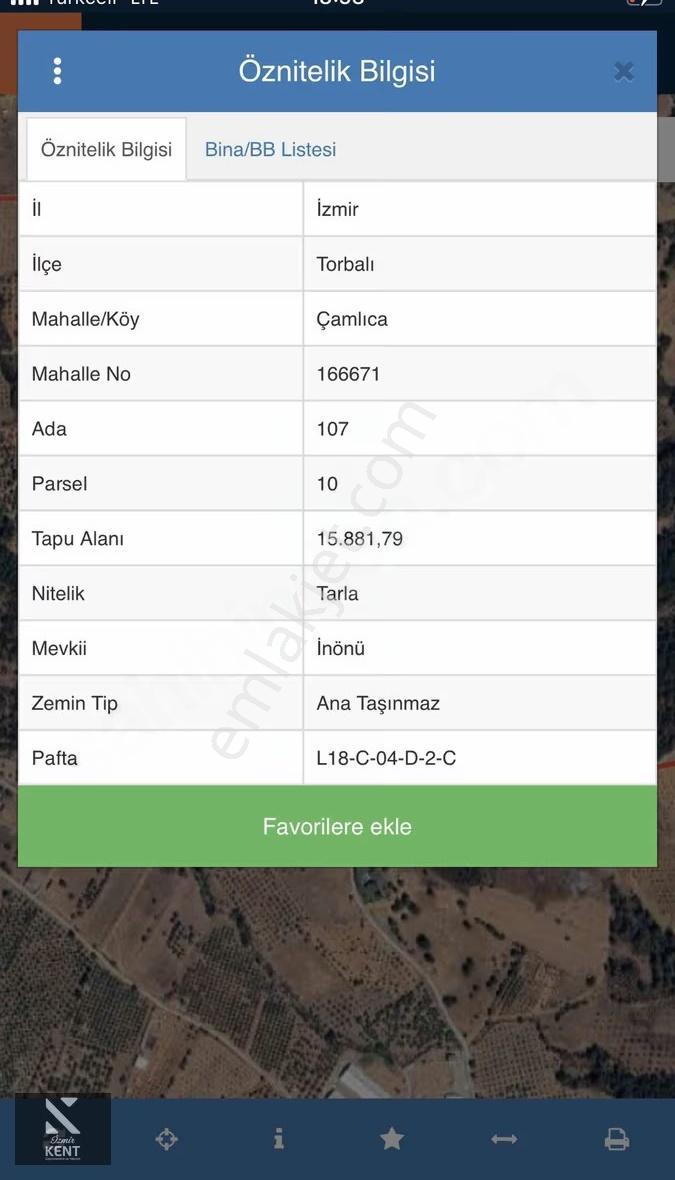 Torbalı Çamlıca´da Ana Yol Üstü 568 M2 (4) Dört Ayrı Parsel - Görsel 22