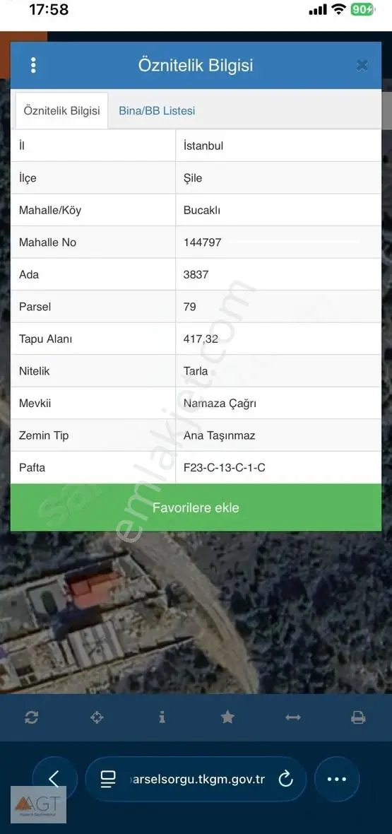Agt'den Bucaklı Mahallesinde 417m2 Satılık Arsa - Görsel 2