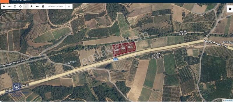 İznik Kaynarca'da Yola Cephe Satılık 3 Ayrı Parsel Fırsat Bahçe! - Görsel 5