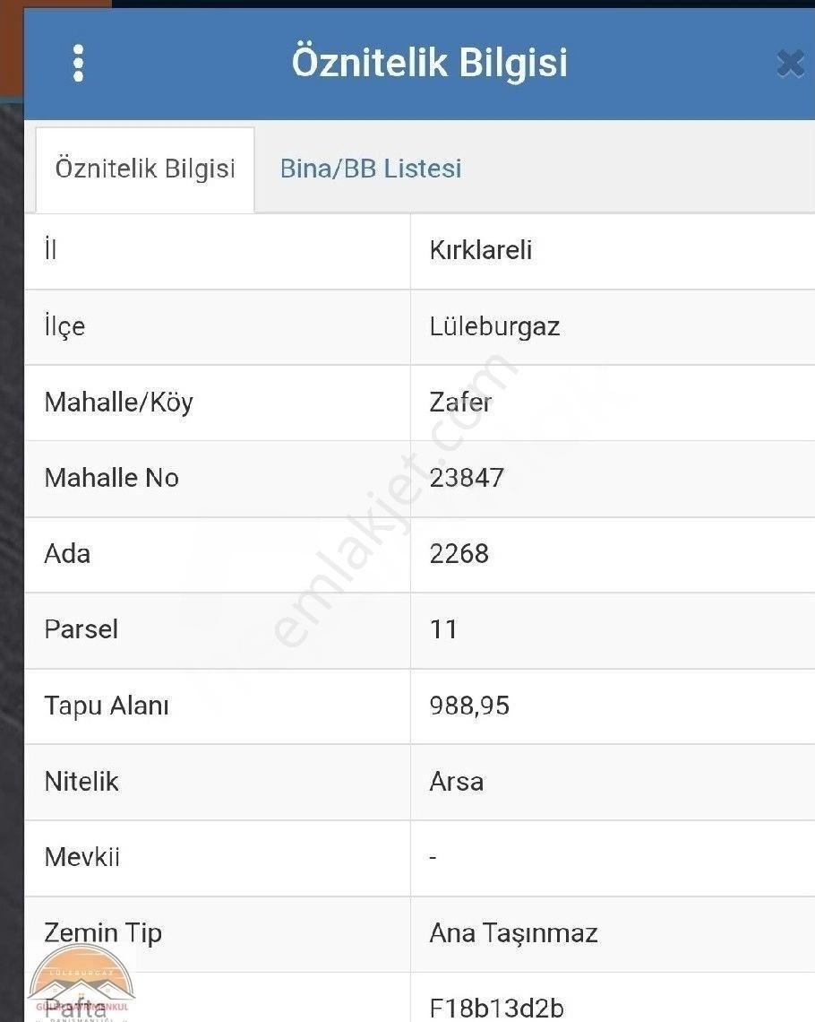 Lüleburgaz Zafer Mahallesinde Satılık Arsa - Görsel 4