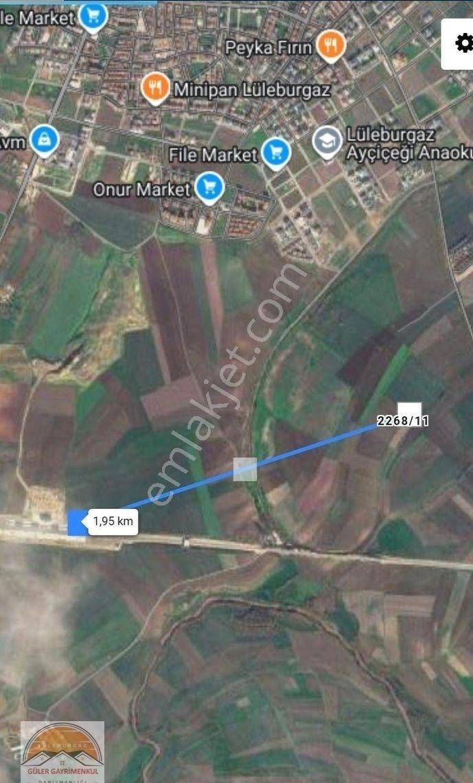 Lüleburgaz Zafer Mahallesi’nde 988 M² Arsa | Güler Emlak - Görsel 3