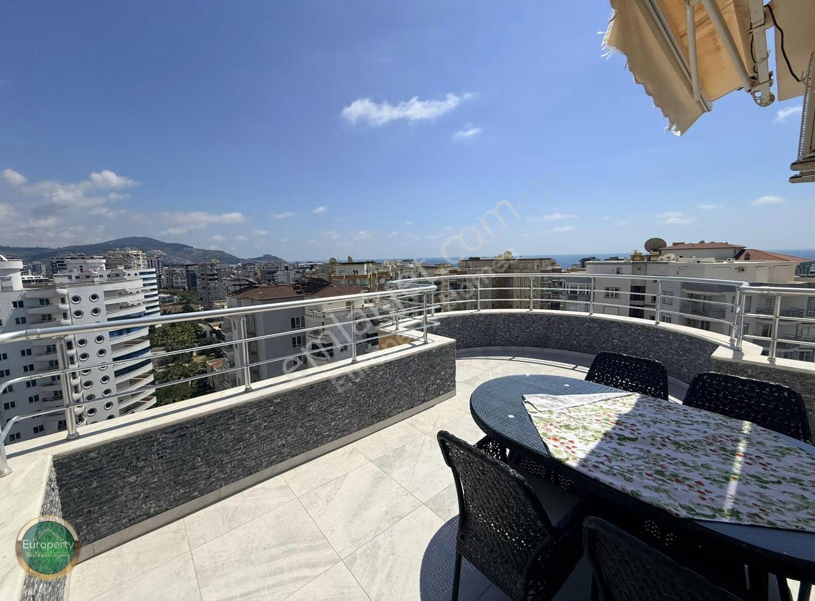Alanya Mahmutlarda 3+1 Deniz Manzaralı Daire - Görsel 14