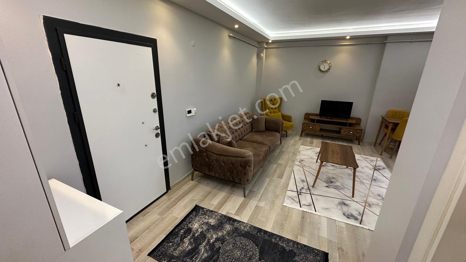 Rte Bulvarına Cephe Deniz Manzaralı Eşyalı 1+1 Kiralık Daire - Görsel 16