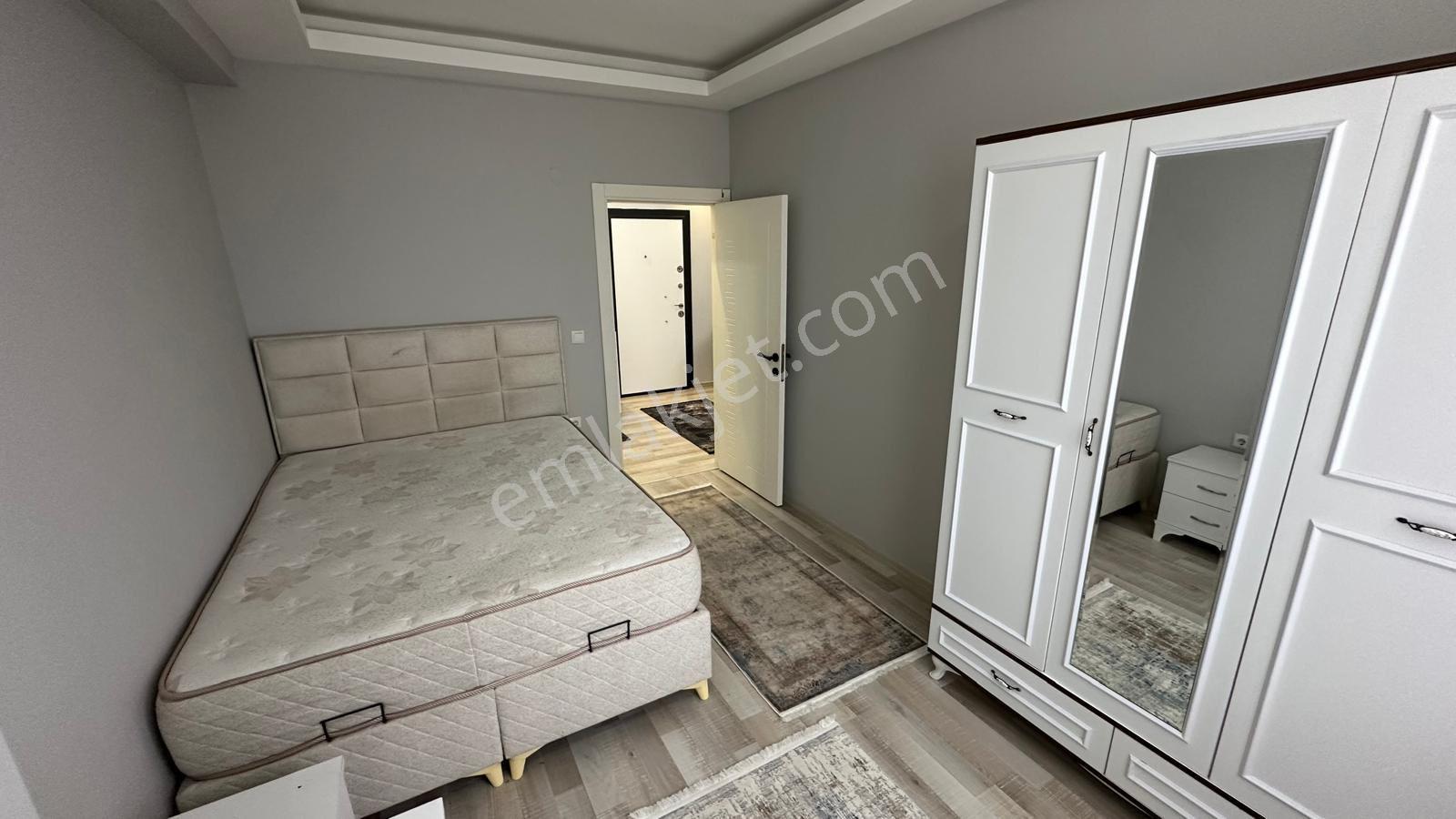 Rte Bulvarına Cephe Deniz Manzaralı Eşyalı 1+1 Kiralık Daire - Görsel 19