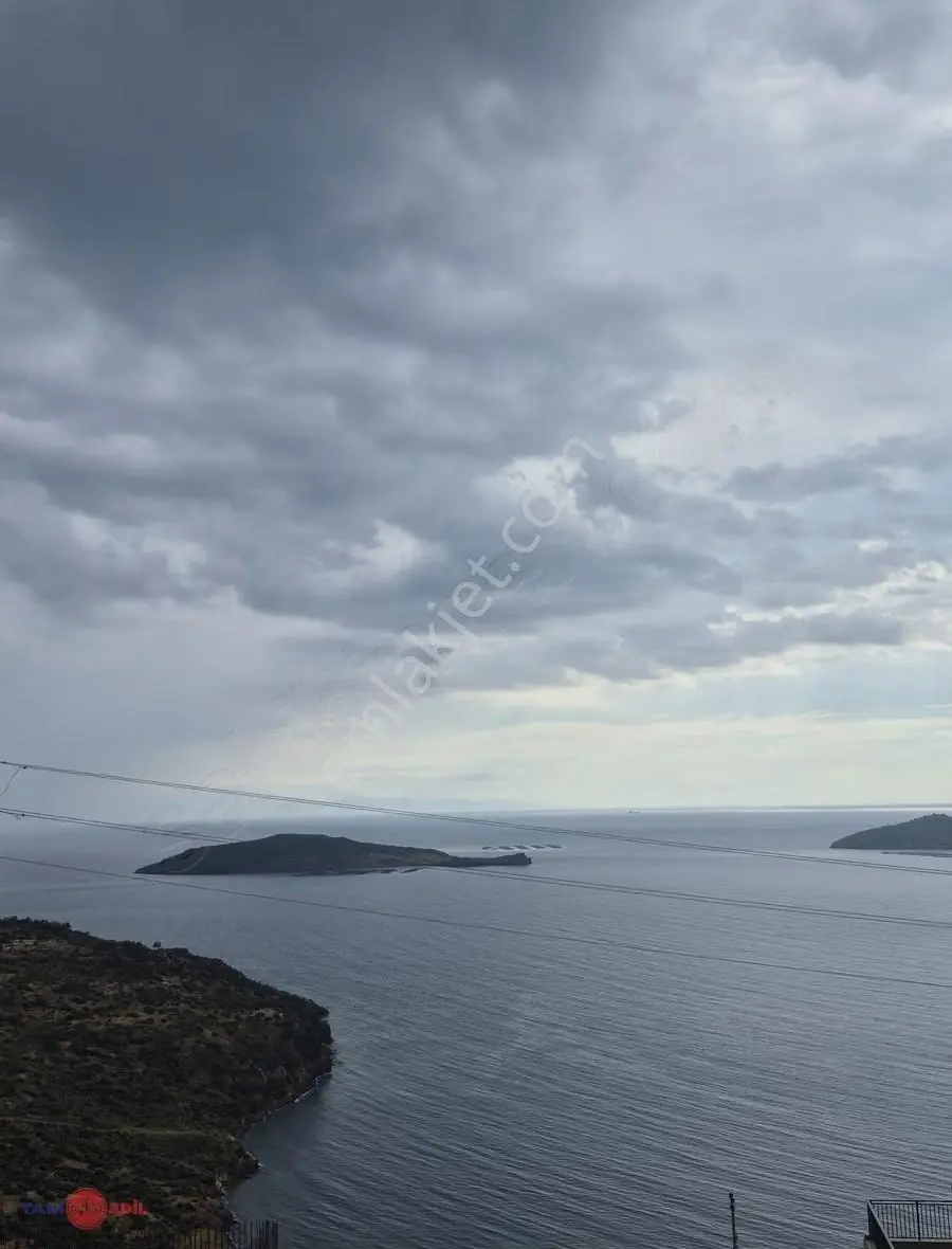 Çandarlı Eyko'da Panoramik Deniz Manzaralı Fırsat Fiyatlı Arsa
