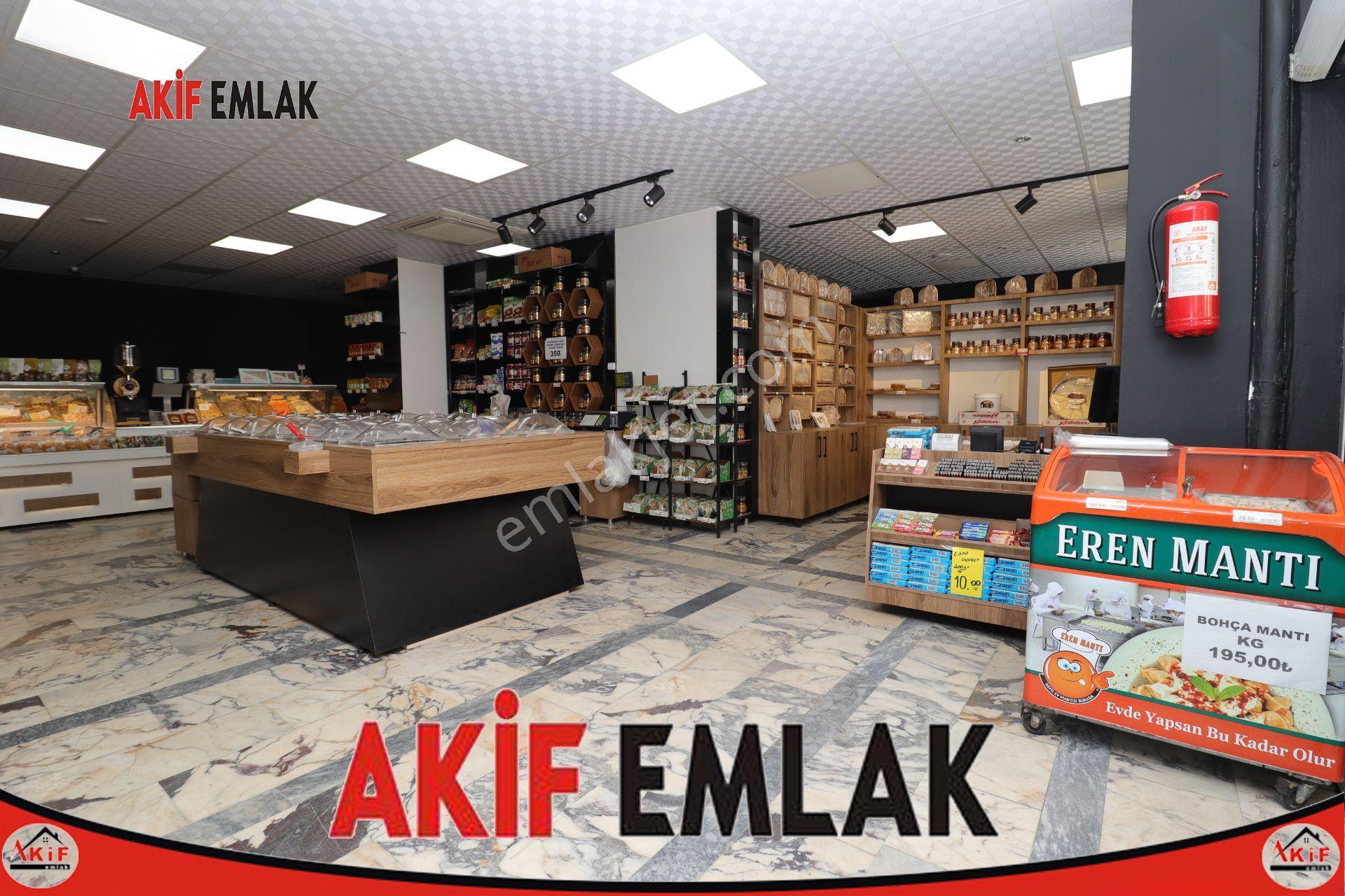 Akif'ten Cadde Üstü Devren Kiralık 185 M2 Şarküteri Dükkanı