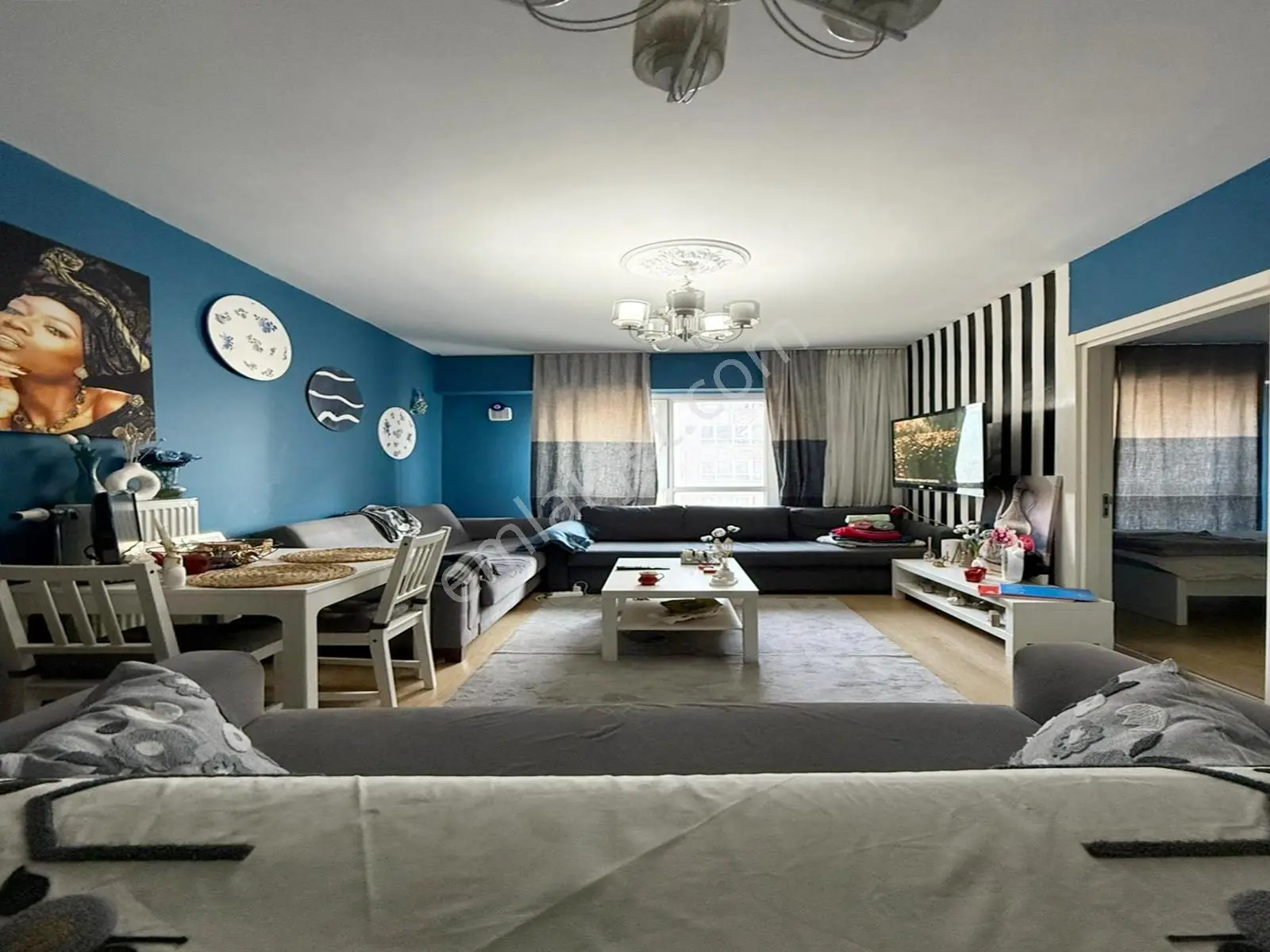 Ukra Haneplus Sitesi 1+1 Kiralık Daire Eşyalı Temiz Daire ! - Görsel 2